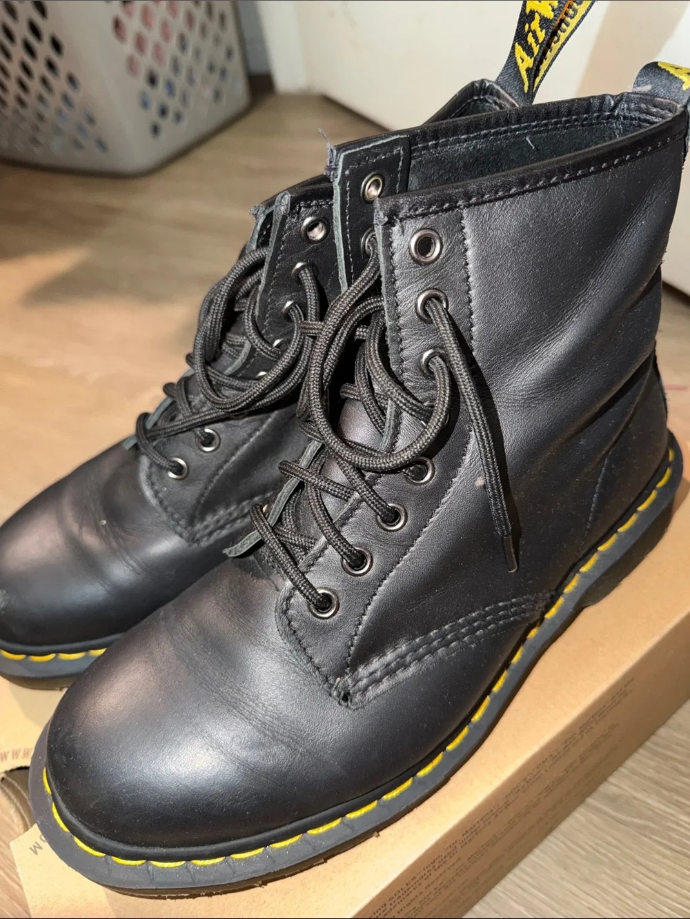Dr. Martens Black Leather